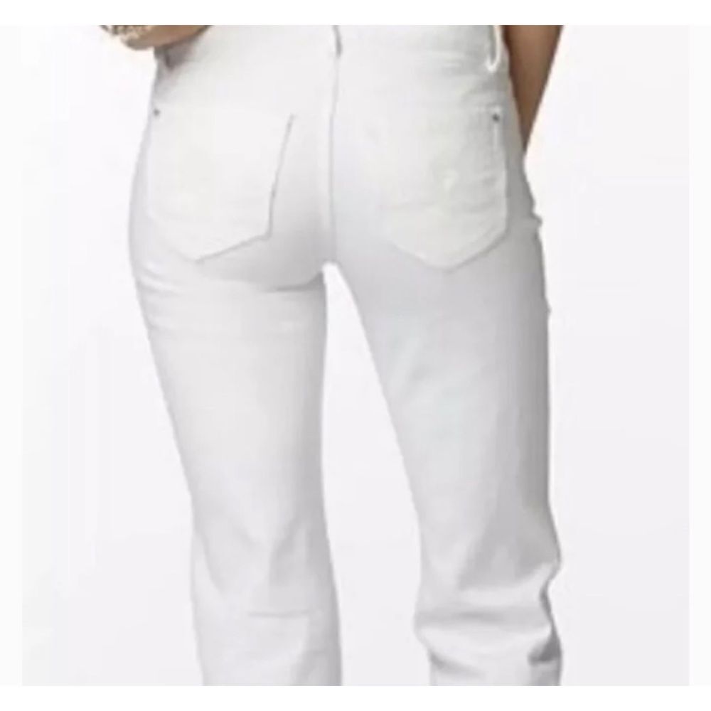 Lilly Pulitzer White Babe Bootcut Jeans Size 4 Style 26690 MSRP $148 - Picture 2 of 16